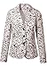 Produktbild Damen Business Blazer in Gr 34 Braun Weiß Knopfleiste Jacke