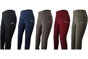 ReitsportPlus Reitleggings Damen Silikon Vollbesatz Reithose Grip