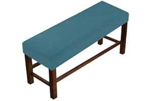 Hoowarm Copri Panca per Panca da Pranzo Elasticizzata Fodera per Panca Elasticizzata Panca Copre Copertura panchina ottomana Copriscarpe per Panca Letto Laterale Copri Poggiapiedi per Soggiorno