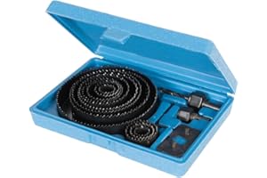 Silverline 633729 Coffret scies-cloches 16 pièces 19-127 mm