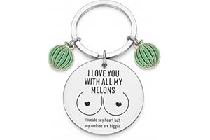 SC Products I Love You Keyring Funny Valentines Gifts for Him | Men Valentine Gifts for Boyfriends | Gift for Husband Valentine's Day Gift for Him | Funny Presents for Boyfriend for Valentines Day