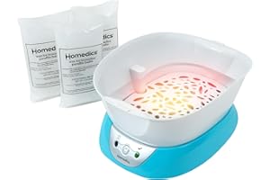 Homedics Paraffin Wax Bath for Feet, Hands & Elbows - Paraffin Foot Bath for Soft & Hydrated Skin, Soothing Heat Baths to Help Ease Stiff Joints, Includes 3 Bags of Reusable, Hypoallergenic Wax