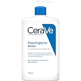 CeraVe Moisturising Lotion, 1 Litre, with Hyaluronic Acid and 3 Essential Ceramides (Daily Face & Body Moisturiser) for Norma
