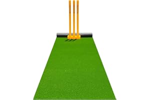 Harbour Turf Synthetic Cricket Mat Pitch Indoor & Outdoor Turf APT Asia Pacific Imported Durable Practice Cricket Mat for All Surfaces (3 Feet X 10 Feet)