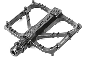 Newaner Pedali Bici, Pedali MTB con Lega di Alluminio di Alta Qualità e Cuscinetto du Sigillato, Pedali per Principianti, Bici da Strada, da Città, Pieghevoli, per Bambini