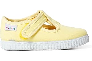 PISAMONAS Scarpe Occhio di Bue T-Bar Bambini Chiusura a Strappo