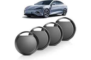 SUOXIOM 4pcs GPS-Tracker für Fahrzeuge, Kompatibel mit Google Find Hub (nur IOS), GPS Tracker fürs Auto, Globale Abdeckung Ortungsgerät Keine Monatliche Gebühr oder Abonnement