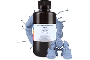ELEGOO ABS-Like Resin 1000g Grau, 405nm Rapid LCD UV-härtendes Harz Photopolymerharz 3D Drucker Resin für LCD/DLP 3D Drucker