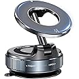 MSXTTLY Vacuum Magnetic Phone Holder for Car, 2025 Vmag-S1, Suction Phone Mount 360° Rotatable, Foldable & Adjustable, for iPhone 16 Pro MAX 15 14 13 12 & Android, Black