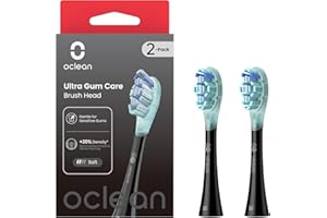 Oclean Recambios Cepillos Ultra Gum Care, Aptos para todos oclean cepillos eléctricos para adultos, Limpieza Suave, Tecnología FlexFit，5°Inclinación, Certificados por la FDA