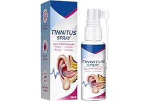 GNAUMORE Spray de Tinnitus,Spray Alivia el Tinnitus,Alivio de Tinnitus para Los Oídos,Alivio de Tinnitus para Oídos Zumbidos,Spray de Cuidado de Limpieza de Cerumen 30ML