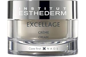 INSTITUT ESTHEDERM PARIS INSTITUT ESTHEDERM Excellage Crema - Tratamiento Nutritivo Completo para la Piel - Actúa sobre los Signos del Envejecimiento Cutáneo, Alisa las Arrugas - Tarro 50 ml