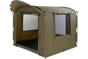 Mivardi Shelter Base Station MK2 Angelzelt Kochzelt extra Hoch Schnellaufbau Camping Carp Bivvy