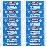 10 x Mehrfach-Kompresse Kompressen kalt/warm (8,5 x 13 cm)