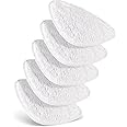 BONBELONG 5 Pack Steam Mop Replacement Pads Compatible with Vileda Steam Mop Head Replacement, Mop Head Replacement,Fine Microfibers - Cloths for Vileda Steam Replacement Cover Durable Washable