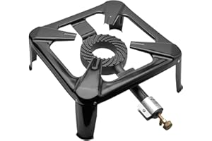 PAPILLON Hornillo gas 4 pies 30 x 30 cm. cocina gas, cocina portatil, hornillo paella, paellero, hornilla cocina