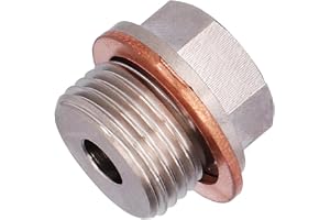 Sensoradapter M18 x 1.5 Sensoradapter M18 x 1.5 till 1/8NPT Tråd Avloppstemperatur Sensor Anslutning med packning
