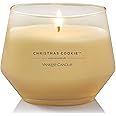 Yankee Candle Studio Scented Candle, Christmas Cookie Medium Candle, Long Burning Candles: 35-50 Hours, Stylish Glass Vessel Design with Cream Wax, Gifts for Women, Gifts for Mum, Wedding Gifts & More