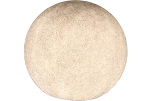 ‎KIOM Kugelleuchte Gartenkugel GlowOrb stone 45cm Ø E27 10478