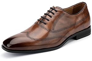 MEIJIANA Oxfords Homme Chaussure Homme Ville Chaussures à Lacets pour Hommes Chaussure Mariage Homme
