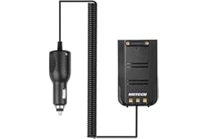 NKTECH Chargeur de voiture éliminateur de batterie pour TYT MD-380 MD-380GPS NKTECH MD-380U MD-380V Radio mobile numérique DMR bidirectionnelle Talkie Walkie