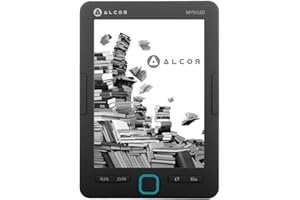 Alcor 5999561504155 - Lettore e-Book Myth LED, Taglia Unica, Colore: Nero