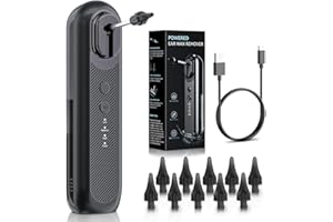 Ohrenschmalz-Entfernungsset, Temodu elektrischer Ohrenreiniger, Ohrenspülungsset, Ohrenspülungsreiniger, Ohrenspritzenset, Ohrenschmalzentfernung mit 4 Reinigungsmodi, inkl. Becken und 10 Ohr Tipps