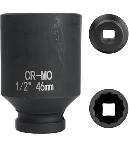 Produktbild von Yokota 3/4“ Schlagschrauber-Nuss 12-kant SW 13-75 Mm & Zoll – NEU Für Harte Einsätze