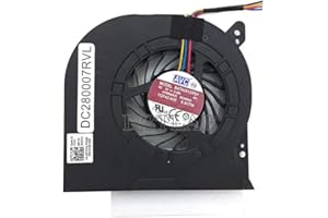 DBTLAP Laptop CPU fan Compatible for DELL Latitude E6510 DFS601705MB0T F962 TCF42 CN-0TCF42 DC280007RVL COOLING FAN laptop