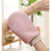 Banyo Lifi, V&uuml;cut Temizleme Kesesi, Yumuşak Peeling Eldiveni, Pembe