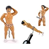 I-Total - Kunststoff-Flaschenöffner/Flaschenöffner, lustig, perfekt als lustiges Geschenk. (Man)