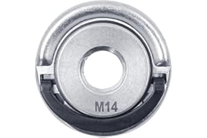 Alnicov M14 szlifierka kątowa szybkozaciskowa płytka blokująca nakrętka zaciskowa z pierścieniem pociągowym do szlifierki Dewalt Milwaukee Makita