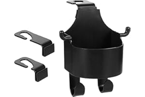 BOXOB Crochet Porte-Gobelet de Voiture, Crochet Multifonctionnel pour Siège Arrière de Voiture Support Téléphone Support Verre Suspendu Organisateur Rangement pour Boissons Automobiles