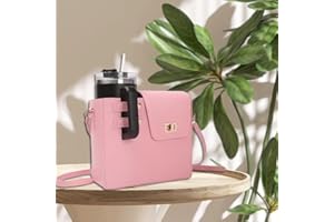 WAVATA Borsa per borraccia Stanley Tumbler, accessorio per Stanley, elegante portabottiglie con cinghia, adatta a Stanley 40oz Tumbler per escursioni