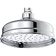 Deva HEAH02 Traditional Shower Head, Chrome, 6"
