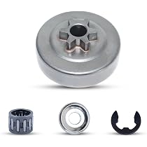 3/8 6T Tamburo Frizione Pignone Rondella E-Clip K Per STIHL