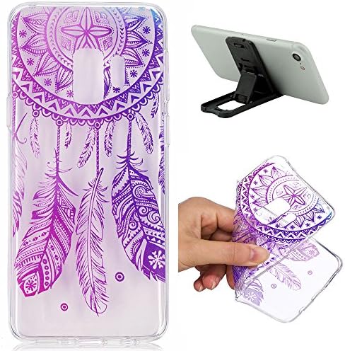 KingSang Samsung Galaxy S9 Plus Case, Leather Case Wallet Flip Cover Magnetic Closure Protective TPU Silicone Gel Case for Samsung Galaxy S9 Plus with Card Slots and Kickstand (Dream Catcher