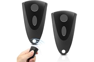 LUIRSAY 2 piezas - Mando a distancia para Novoferm - Abrepuertas de garaje (433,92 MHz, 2 canales, mando a distancia Garagetor para Novotron 502/504/512/514 (incluye 2 pilas adicionales)