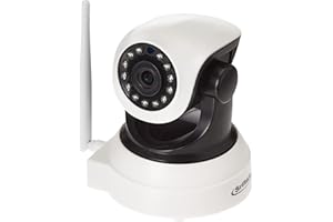 SRICAM ITALIA Cámara de vigilancia con detección de visión nocturna WiFi Sricam, cámara IP inalámbrica, 2 canales de audio, alerta de detección de movimiento, videovigilancia