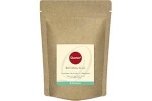 ‎QUERTEE Quertee - Mate Tee Bio - Ungeröstet | Grüner Bio Matetee | Koffeeinhaltig | Mate Yerba Mateblätter | Mate Bio (500 g)