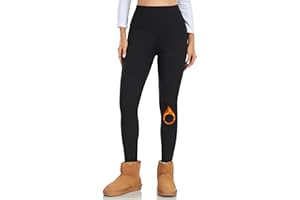 Ulknyss Leggins Termicos Mujer Invierno Cintura Alta Pantalones Mallas Termicas Cálidos Forro Polar Leggings Mujer