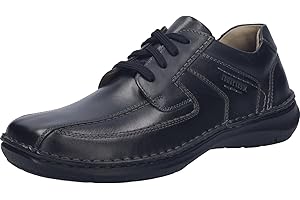 Josef Seibel Męskie wygodne buty New Anvers 08, szerokość K (bardzo szerokie), wymienna wkładka