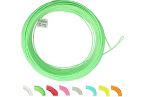 SPRINTON Maimumcatch Bestpreis Fliegenfischen Schnur, Schwimmende Fliegenschnur&Fliegenschnur Combo mit Backing Vorfach und Tippet (1F/2F/3F/4F/5F/6F/7F/8F/9F/10F)