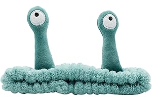 CODKU Face Wash Headband, Snail Makeup Headband Spa Hair Bands Headbands for Women Cute Skincare Head Band Hairband Hair Accessories for Face Washing Shower, Facial Mask