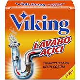 Viking Lavabo A&ccedil;ıcı Gran&uuml;l Tıkanıklık Giderici 2 x 50 gr