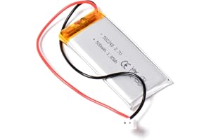 AFTERTECH 502248 500 mAh 0,5 Ah 48 x 22 x 5 mm CELLA LITIUMER LI-POLYMER LIPO 3,7 V 3,7 V LADDNINGSBAR MED BMS OCH JST PHR-ko