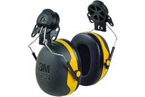 3M™ PELTOR™ Cuffie auricolari Serie X, X2P3 Cuffia attacco elmetto gialla 30 dB