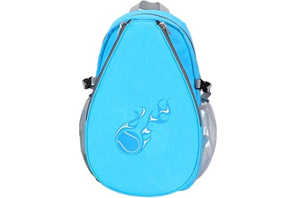 Oshhni Le Stockage de Sac de Raquette de Tennis d'enfants Tient Le fourre-Tout de Transport de Tennis pagaies de Pickleball Sac à Dos pour des Boules