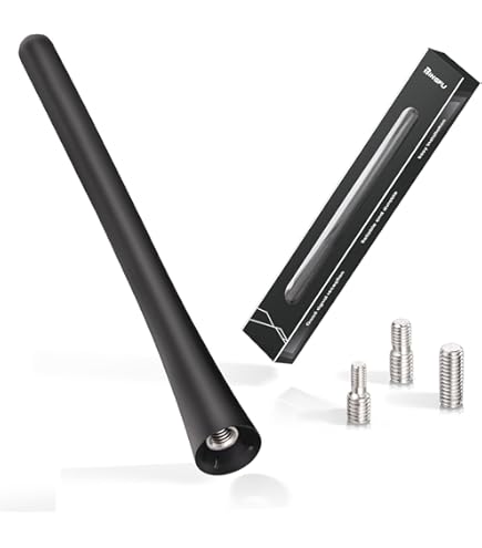 Asta Universale Antenna Tetto Nero Corto M6 M5 M4 Per VW Ford Skoda - Foto 7