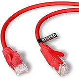 rhinocables CAT5e High-Speed Ethernet Patch Network Cable for LAN — Snagless Cable with RJ45 Connector Lead — Ideal for Inter